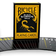 Ships from and sold by stay at home dads, we know games!!!. Bicycle Black Scorpion Playing Cards Scorpion Deck Jp Games Ltd