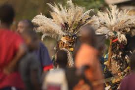 feared ritual dancers in zimbabwe try