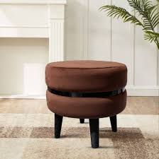 sitting stool pouffes puffy wood stool