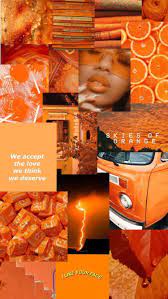 Orange Collage Wallpapers - Wallpaper Cave