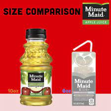 minute maid 100 apple fruit juice
