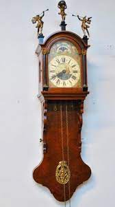 Frisian Wall Mounted Grandfather Clock