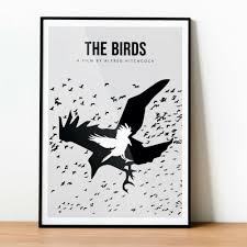 Birds Art Print Alfred Hitchcock