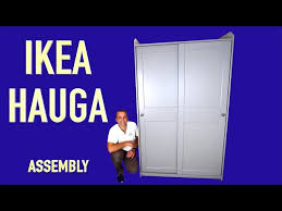 Ikea Hauga Wardrobe With Sliding Doors