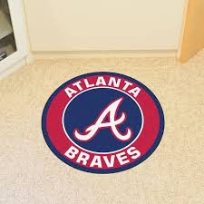 mlb atlanta braves roundel mat