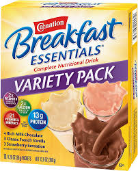 carnation breakfast essentials powder