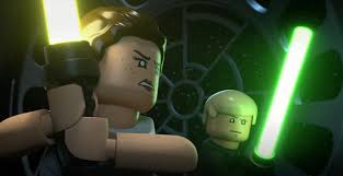 But will she make it back in time for the life day feast and learn the true meaning of holiday spirit? the short trailer includes references from numerous branches of the star wars franchise, starting with the double. Lego Star Wars Holiday Special Trailer Shows Baby Yoda Rey Vader Variety