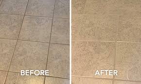 residential tile grout cleaning and