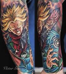 Whether people get a dragon ball z tattoo because of childhood nostalgia or for they are still a fan, there is a great variety to choose from. Dragon Ball Z Anime Tattoo Designs