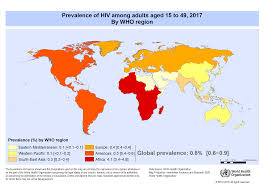 Africa Aids Map Jackenjuul