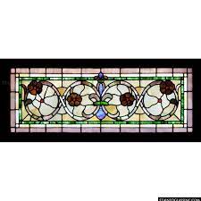 Stained Glass Features A Picture Of A