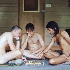 Nacktfotos aus einem Nudisten-Camp in den UK