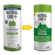 natural care flea tick carpet powder