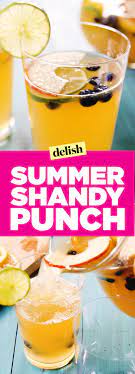 summer shandy punch summer shandy
