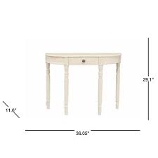 Frenchi Home Furnishing Furniture Entry Way Console Table White