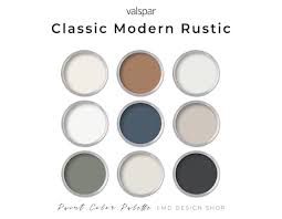 Rustic Modern Valspar Paint Palette