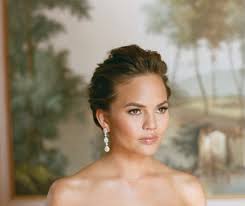 If you're thinking of a 'new year, new do' just hang on though, by the looks of it chrissy is playing. Chrissy Teigen Updo Chrissy Teigen Hair Wedding Hairstyles Bridesmaid Hair