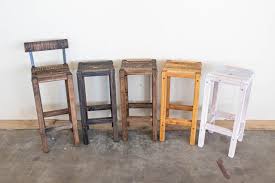 wood slat bar stools black dog furniture
