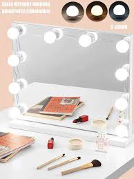 makeup mirror with on design light