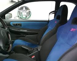 Subaru Sti Blue Zealous Interiors