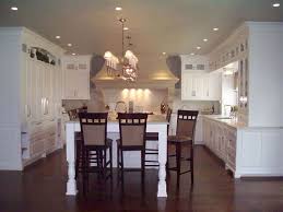 kitchens with dark hardwood flooring