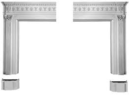 1911 Fireplace Mantel Kit In Gypsum Cement