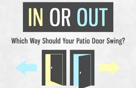 Should Your Patio Door Swing Out Or In
