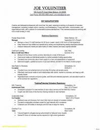 Resume Samples Program Manager Valid Construction Project Manager