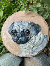 Buy Pug Dog Pet Memorial Garden Stone