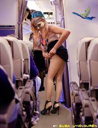 Stewardess hot
