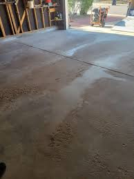 concrete clear coat solid garage