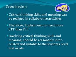 critical thinking nursing process