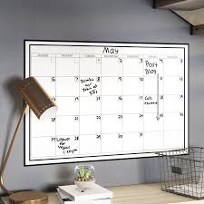 Calendar Whiteboard Wall Decal