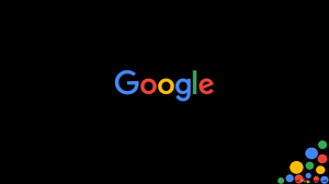 oled google logo 2k wallpaper