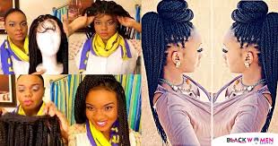 Growing hair is a slow process, but it's possible to speed it up—as well as managing the hair you do have, so it doesn't break. Ankara Teenage Braids That Make The Hair Grow Faster Latest Ghana Weaving Styles 2019 Top 25 Beautiful Ghana Weaving Hairstyle You Should Try Out African Hair Braiding Styles African Hairstyles African