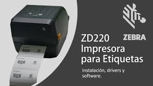 Zebra zd220 label printer label change and ribbon change. Zebra Zd220 Impresora Para Etiquetas Instalacion Drivers Y Software Youtube