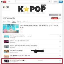 Youtube Chart K Pop Amino