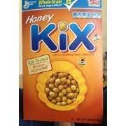 kix honey kix lightly sweetened crispy