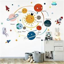 Planet Wall Kids Room Large Space Wall