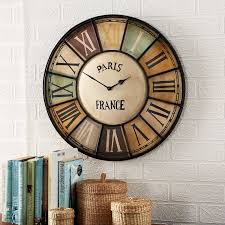 Chalet Industrial Style Metal Wall Clock