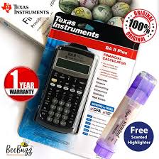 How to use your ti ba ii plus calculator ©2003 schweser study program 6 step 3: Texas Baii Plus Financial Calculator Shopee Malaysia