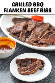 bbq grilled flanken short ribs great