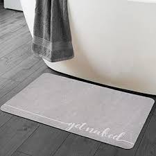 super absorbent diatomaceous bath mats