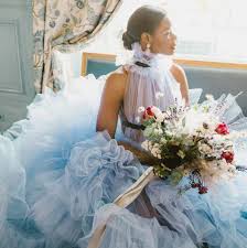 the 13 best blue wedding dresses of 2023
