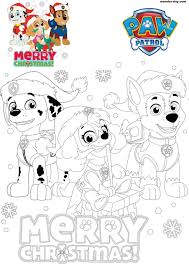 This november, you are invited to join five fairy friends who, through running a café, set out to make the world a little tastier! Christmas Coloring Pages Paw Patrol Print A4 Wonder Day
