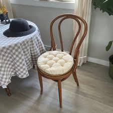 Round Chair Cushions Pads With Ties