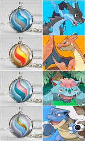Pokemon X and Y Mega stone necklace pendants. Charizard, Venusaur and  Blastoise. #nintendo #gaming #treatsforgeeks | Pokemon, Mega evolução,  Imagens de pokemon