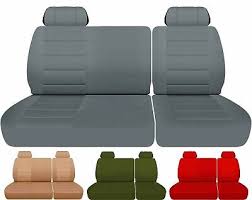 Front Bench Seat Covers With Headrests
