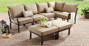Mainstays Outdoor Sectional Set