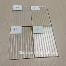 Fluted Pattern Glass Fluted Glass Panel